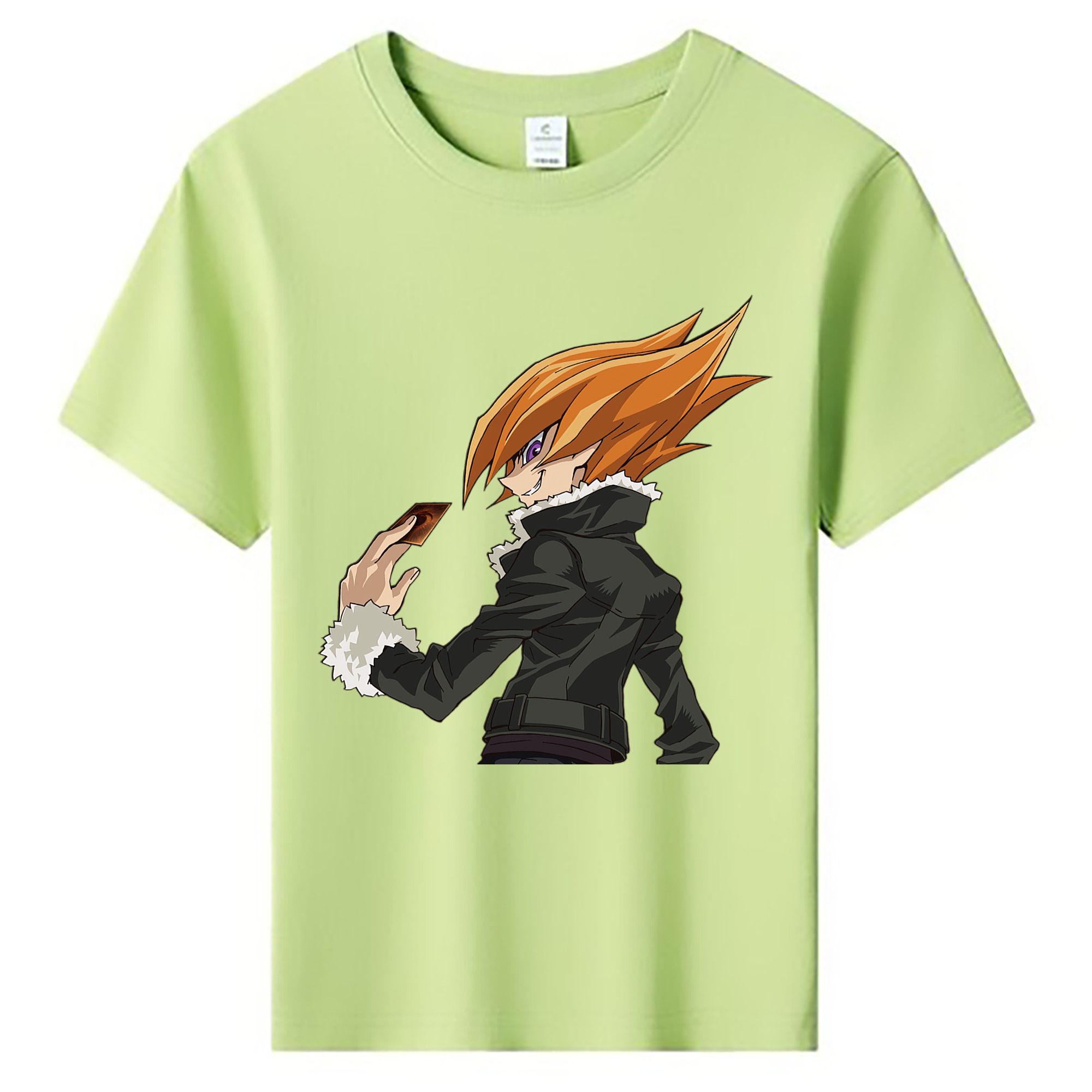 （画像用） 遊☆戯☆王 Yu-Gi-Oh! 綿100％キッズTシャツ（フロントプリント）